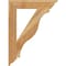 Ekena Millwork Funston Traditional Rough Sawn Bracket, Western Red Cedar, 4"W x 24"D x 32"H BKT04X24X32FST01RWR - alternate 2